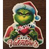 Grinch And Sloth Valentines Refrigerator Magnets