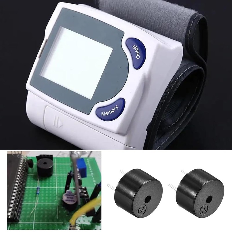 Sarini 10pcs DC5V Active Buzzer Electronic Alarm Magnetic Long Continuous