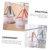 Parliky 2pcs Drying Net Bag for Makeup Sponges Mini Hanging