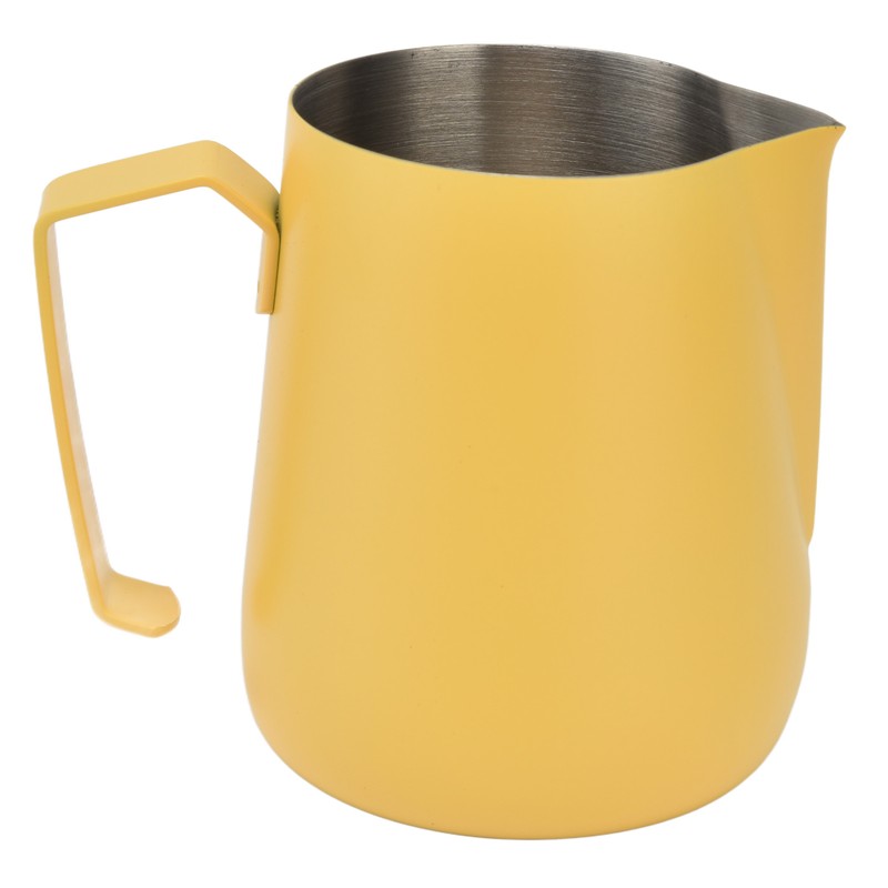 Milk Frothing Pitcher Thickened Frother Cup 450ml with Pointed Spout