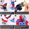 Vitonsbay 100pcs Gladhand Seals,Gladhand Silicone Grommets Gaskets with Seal Tool