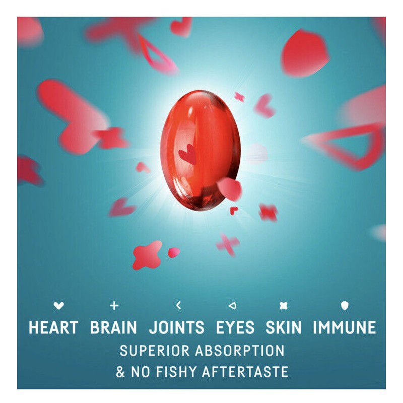 Pure Kori Pure Antarctic Krill Oil Multi Benefit Omega-3 Mini