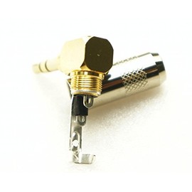 ONKODO AP3.5-01NG Spacer L-Shaped Stereo Mini Plug