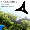 meillyocean Brush Cutter Blade Set, 9" Carbide Tipped 36 Teeth,