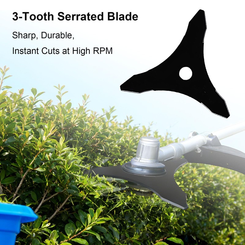 meillyocean Brush Cutter Blade Set, 9" Carbide Tipped 36 Teeth,