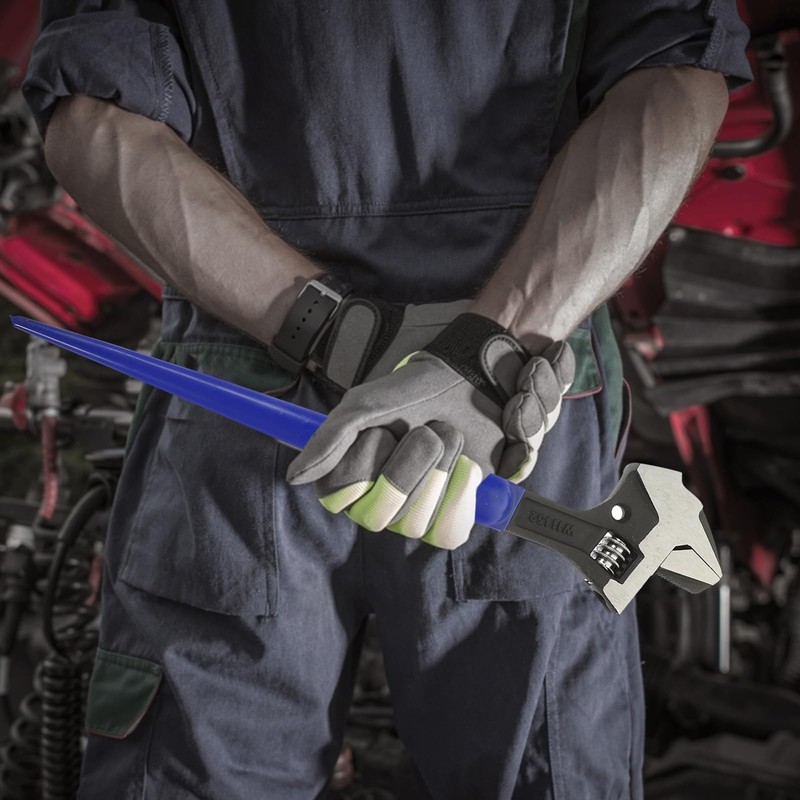 ULTECHNOVO Pointed Tail Wrench Heavy Duty Wide Open Adjustable Spud