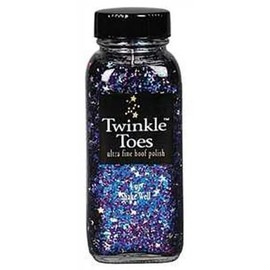 Twinkle Toes Glitter Hoof Polish 4oz 1 Color with Glitter Resource Guide (Rainbow Stars)