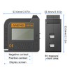 Volt Checker Battery Tester,Suitable for AA AAA C D 9V