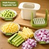 Multifunctional Vegetable Slicer for Kitchen Prep – Hand Press Chopper