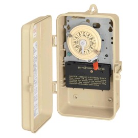 INTERMATIC T104P3 Swimming Pool Spa Timer Indoor/Outdoor 220v 24hr Time Clock