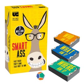 University Games, Smart A Trivia,The Ultimate Who, What, Where Party Game, for Families and Adults Ages 12 and Up and 2 to 6 Players