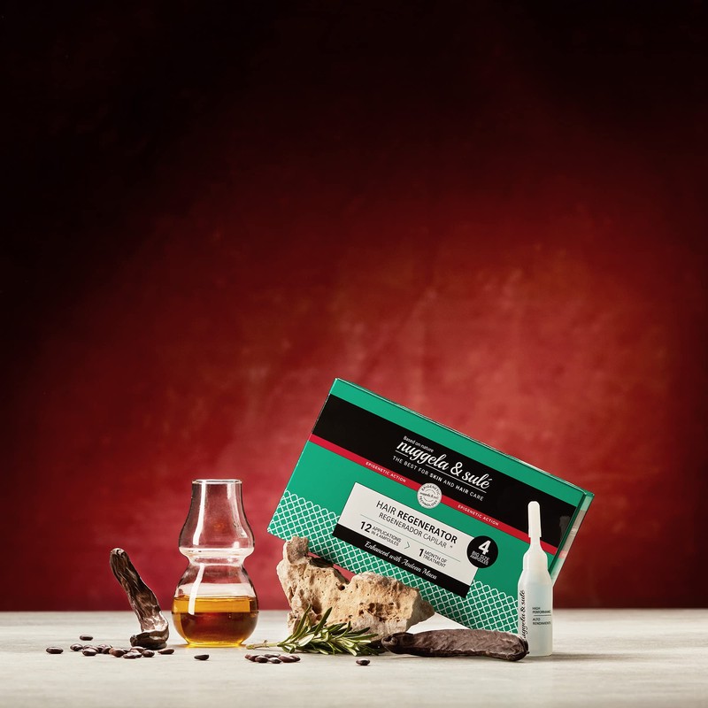 Nuggela & Sulé Regenerating ampoules Increases hair density and thickness