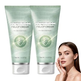 Livalur Daily Skin Fold & Chafing Support Cream, Moisture Barrier for Friction-Prone Areas, Fast-Absorbing, Non-Greasy, 2 Pack
