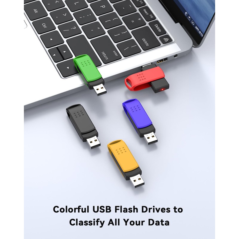 KEXIN USB Stick 128 GB Pack of 5 128 GB