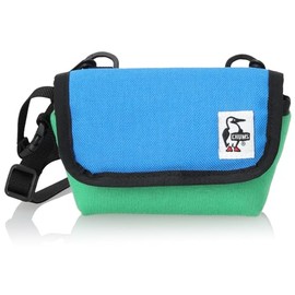 Chums Compact Camera Pouch Sweat Nylon Shoulder Bag, green