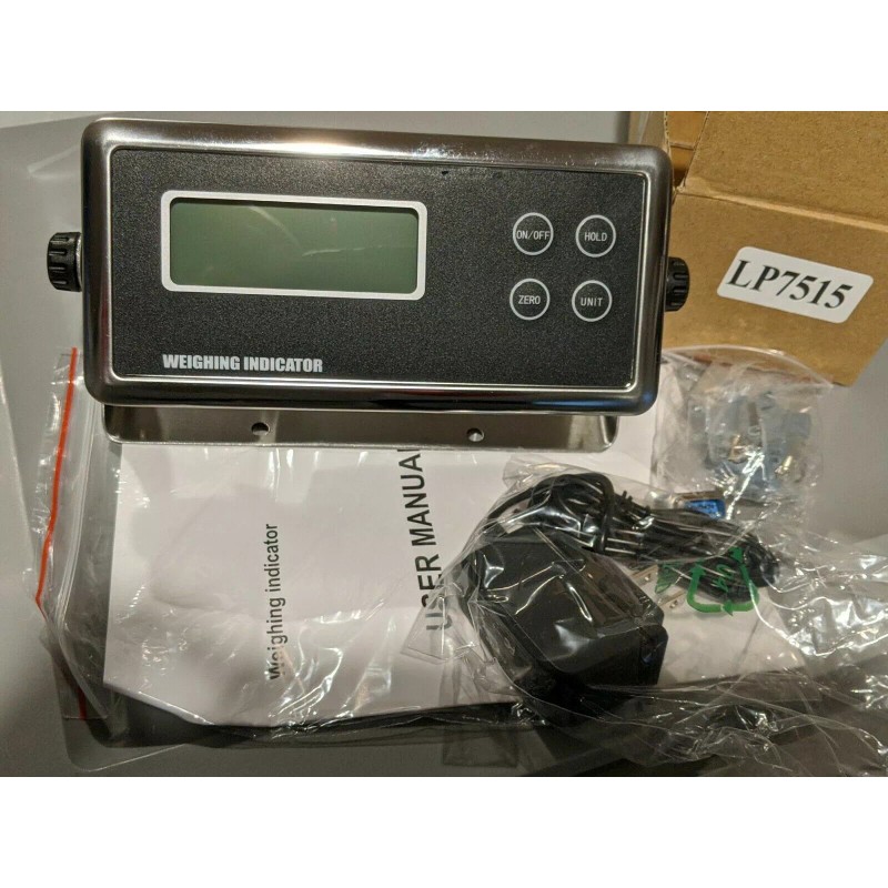 Locosc Precision LP7515, LCD Scale Indicator Display 5 Prong With