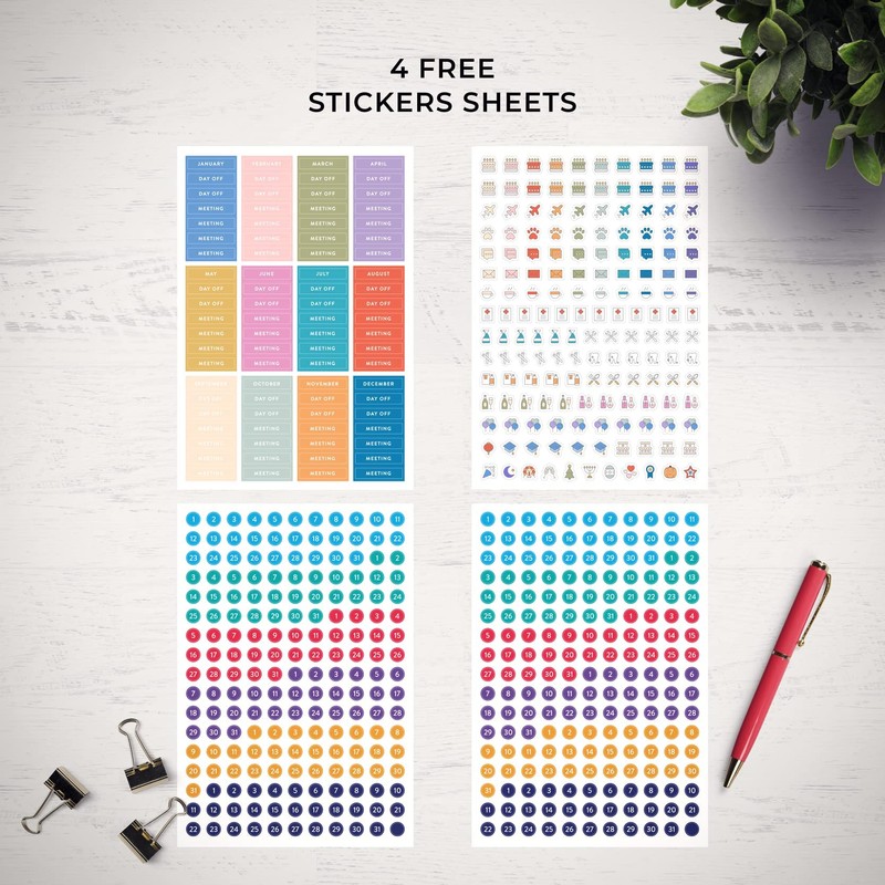 Smart Planner Pro – Small 8.6 x 5.7 inches (A5)