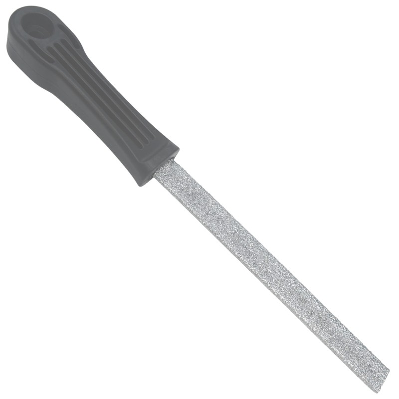 Tile File Tungsten Carbide Grit Edge File Medium Grit 6"