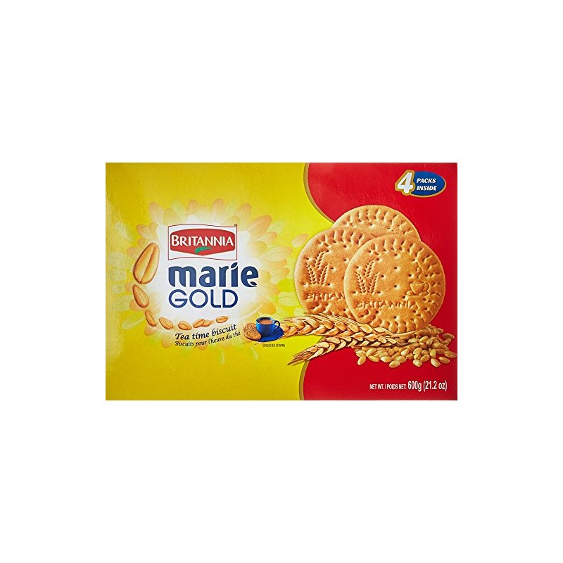 Britannia Marie Gold Cookies 21.16oz (600g) - Crispy Tea Time