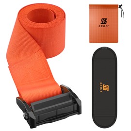 Hamstring Curl Strap,59 inches Adjustable Squat Strap Foot Dumbbell Strap,Exercise Strap Assisted Leg Curl Strap Leg Tibialis Raises Workout for Gym(Orange Blossom)