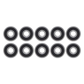 10Pcs Deep Groove Ball Bearing Rubber Seals Extra Light Series Industrial Accessories6202