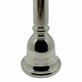 Undisclosed Laskey 32H Tuba Mouthpiece - American, Silver
