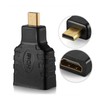 CABLEPELADO HDMI to Micro HDMI Adapter, Micro Video Adapter, 4K