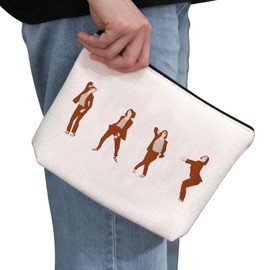 PYOUL Movie Inspired Gift Emma S Dance Makeup Bag Black Comedy-Drama Anthology Film Cosmetic Bag Emma S Fan Gift (Emma S Dance Bag)