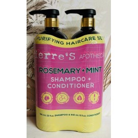 Pierre’s Apothecary ~ Rosemary & Mint Purifying Shampoo & Conditioner w/ Biotin
