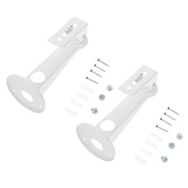 OSALADI 2pcs Wall Mount Camera Bracket Support for Use Rotatable Design Easy Installation Screw Accessories