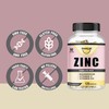 Happi Mi Nutrition Zinc, Zinc 100mg, Magnesium Glycinate 150mg, Vitamin