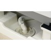 Kakudai 437-203 Elbow for Washing Machine Drain Trap, φ1.2 inches