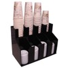 Vertical Coffee Cup and Lid Dispenser Station (4 wide, 2