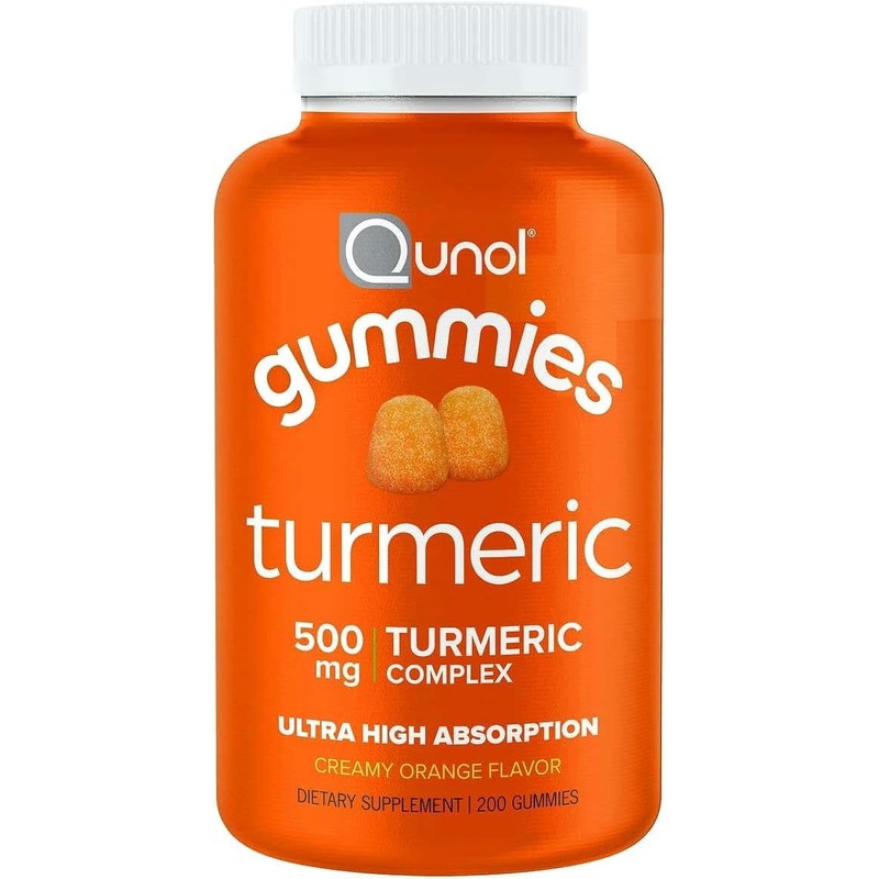 QUNOL Cúrcuma 500MG 200CT Gomitas