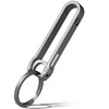 TISUR Key Chain, Titanium Belt Clip, Carabiner, Stylish, Titanium Key