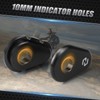 NICECNC Black Turn Signals Indicator Adapter Spacers Compatible with Yamaha