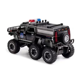 Unbranded 1:32 LIght Sound Moveable Alloy Police Lengthen  Car Model Off-road Vehicles a