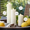 Luminara Outdoor Slim Pillar Flameless LED Candle, Set of 3