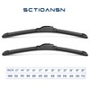 3Pcs Windshield Wipers for Nissan Rogue 2014-2021 2022 2023, Nissan