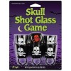 Fun World Skull Shot Glass Ring Alcohol Cocktail Beverage Drinking