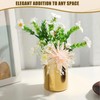 OPSJRNDUSK Gold Pen Holder for Desk, 3.9 Inch Stainless Steel