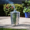 Evergreen Incinerator Burn Barrel with Lid | Yard Waste Garden