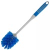 Genuine Joe Toilet Bowl Cleaning Brush Hard Bristle Ergonomic Handle Scratch-Free Multipack - 1