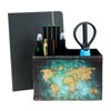 Emartbuy Cool Stationery Unique Gift Set with Pen Stand Journal
