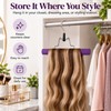 Wig Hanger for Hair Extensions & Wigs – Wooden Storage