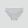 JAJU [JAJU] Women's Cotton Basic Hip Hugger Panty 3-Pack_Black