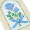 Sanrio MU266-5 614611 Multi-Purpose Blue Rose Greeting Card
