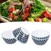 4PCS 6in Salad Bowl Dinner Serving Bowl Sets Kitchen Imitation