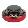 Car Air Freshener Solar Energy Rotating Aromatherapy Diffuser Interior DecorationRed