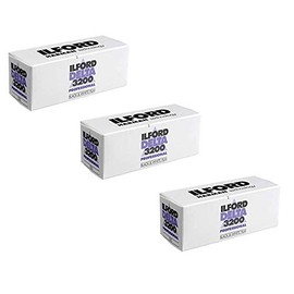 Ilford Delta 3200 Medium Format Black&White film - Pack of 3 rolls